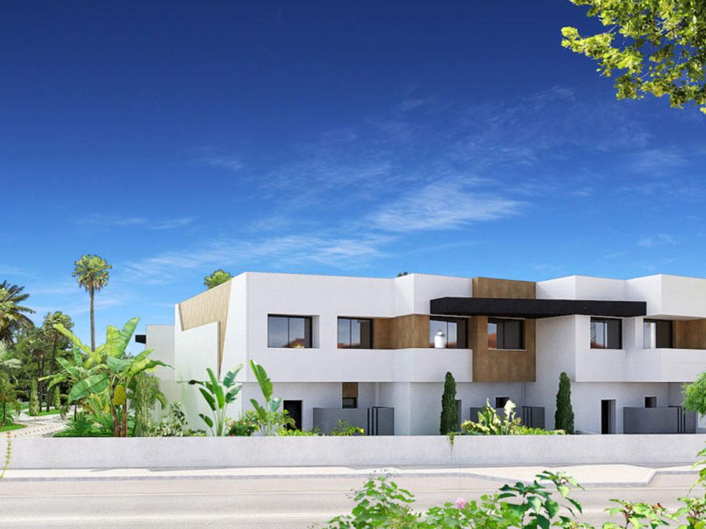 Modern townhouses in Marbella