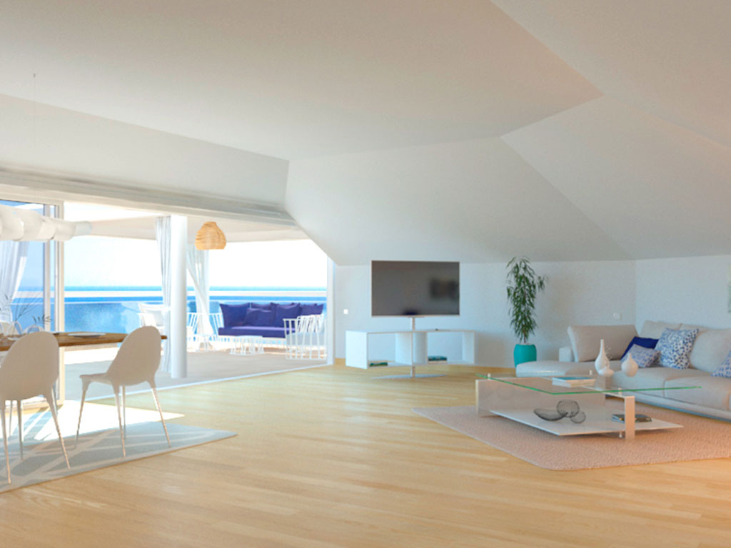 Apartments and penthouses with spectacular views of the Mediterranean Sea