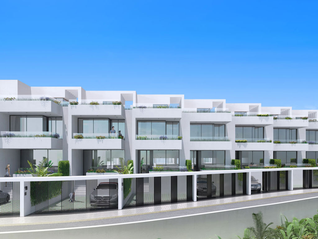 Boutique development of 47 open plan contemporary town homes