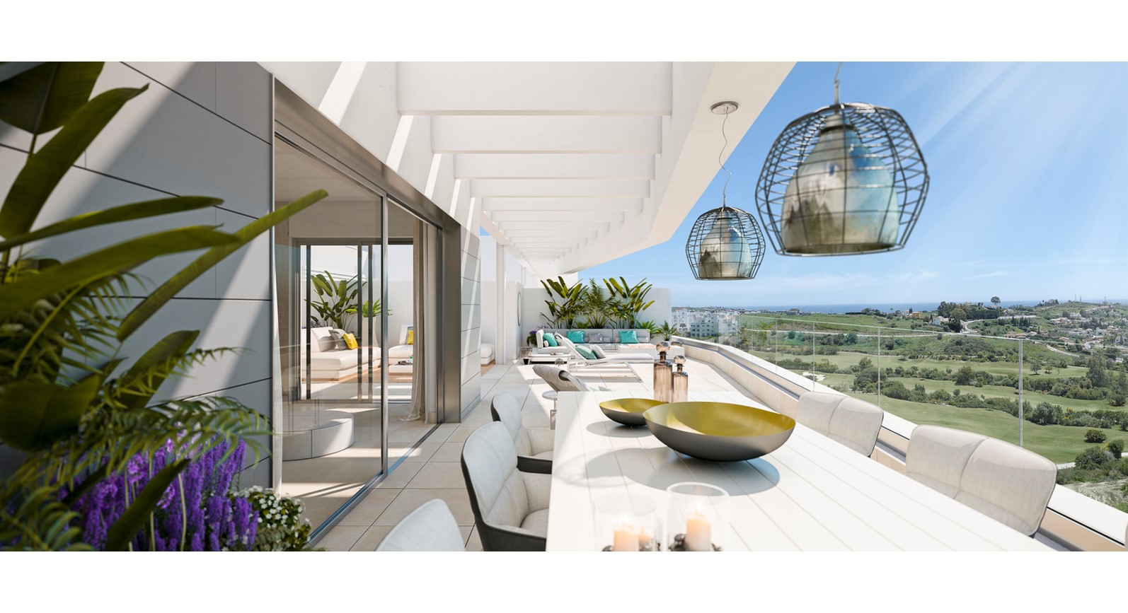 Modern Apartments at Golf in Estepona