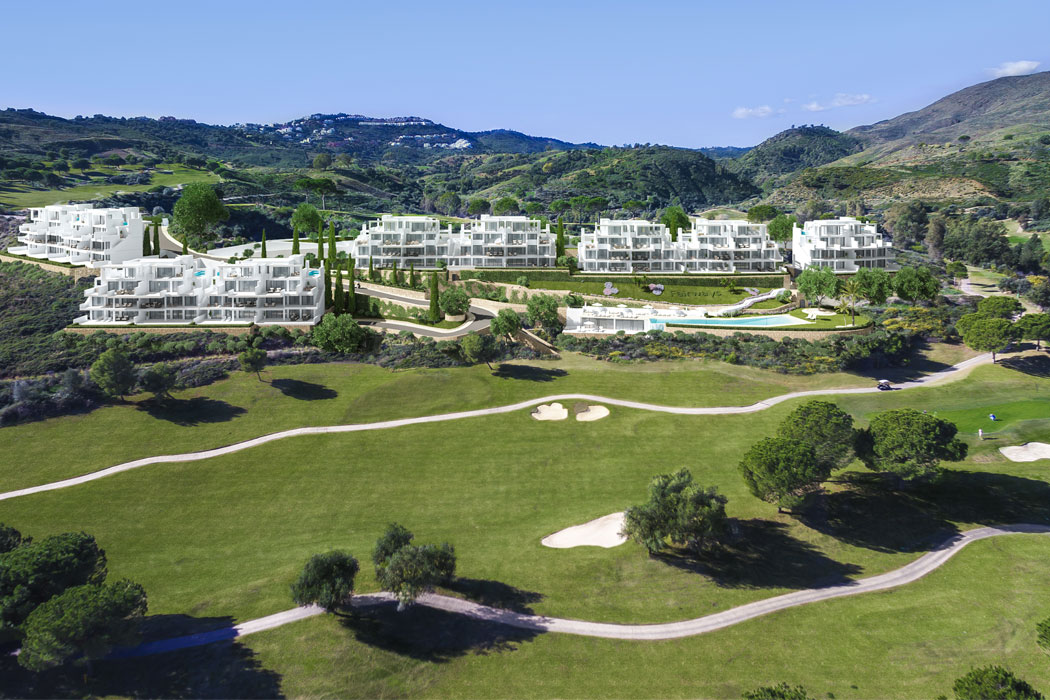 54 modern apartments and penthouses in La Cala Golf Resort