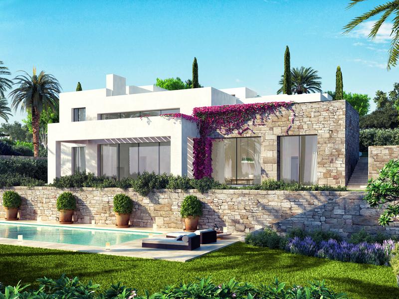 16 Contemporary-Design Villas with Spectacular Views Out Over Our Golf Course