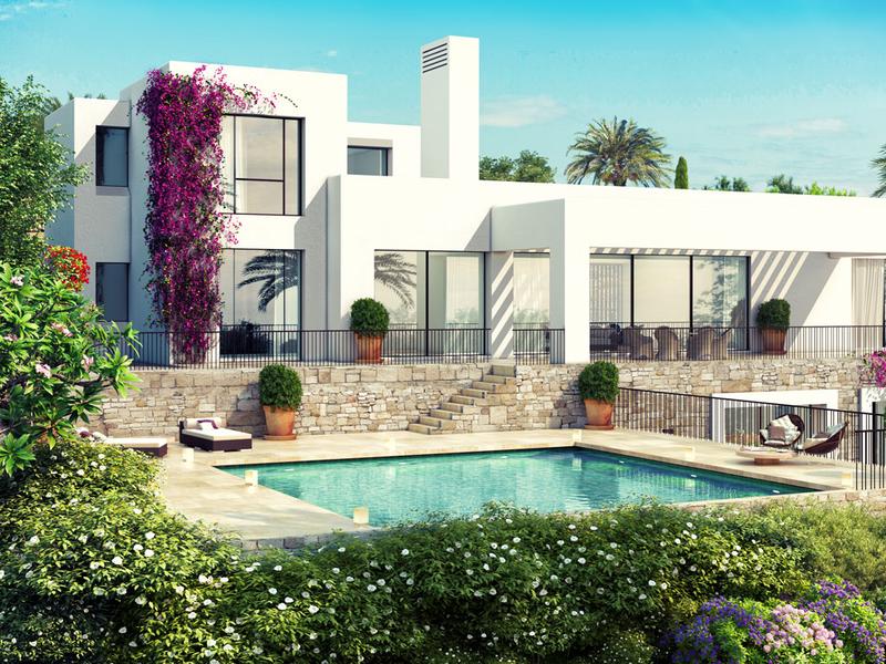 16 Contemporary-Design Villas with Spectacular Views Out Over Our Golf Course