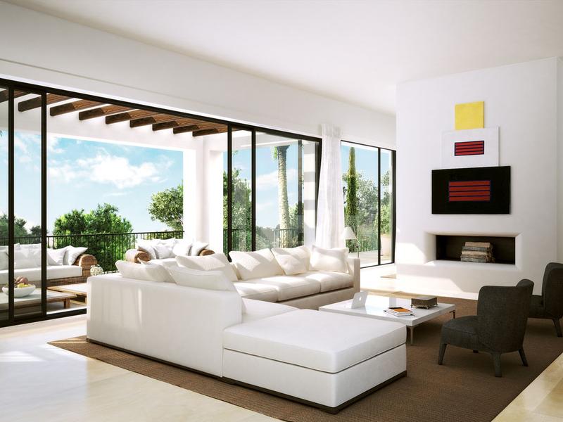 16 Contemporary-Design Villas with Spectacular Views Out Over Our Golf Course