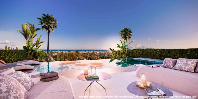 6 Exclusive Independent Villas With Fantastic Panoramic Views To The Sea