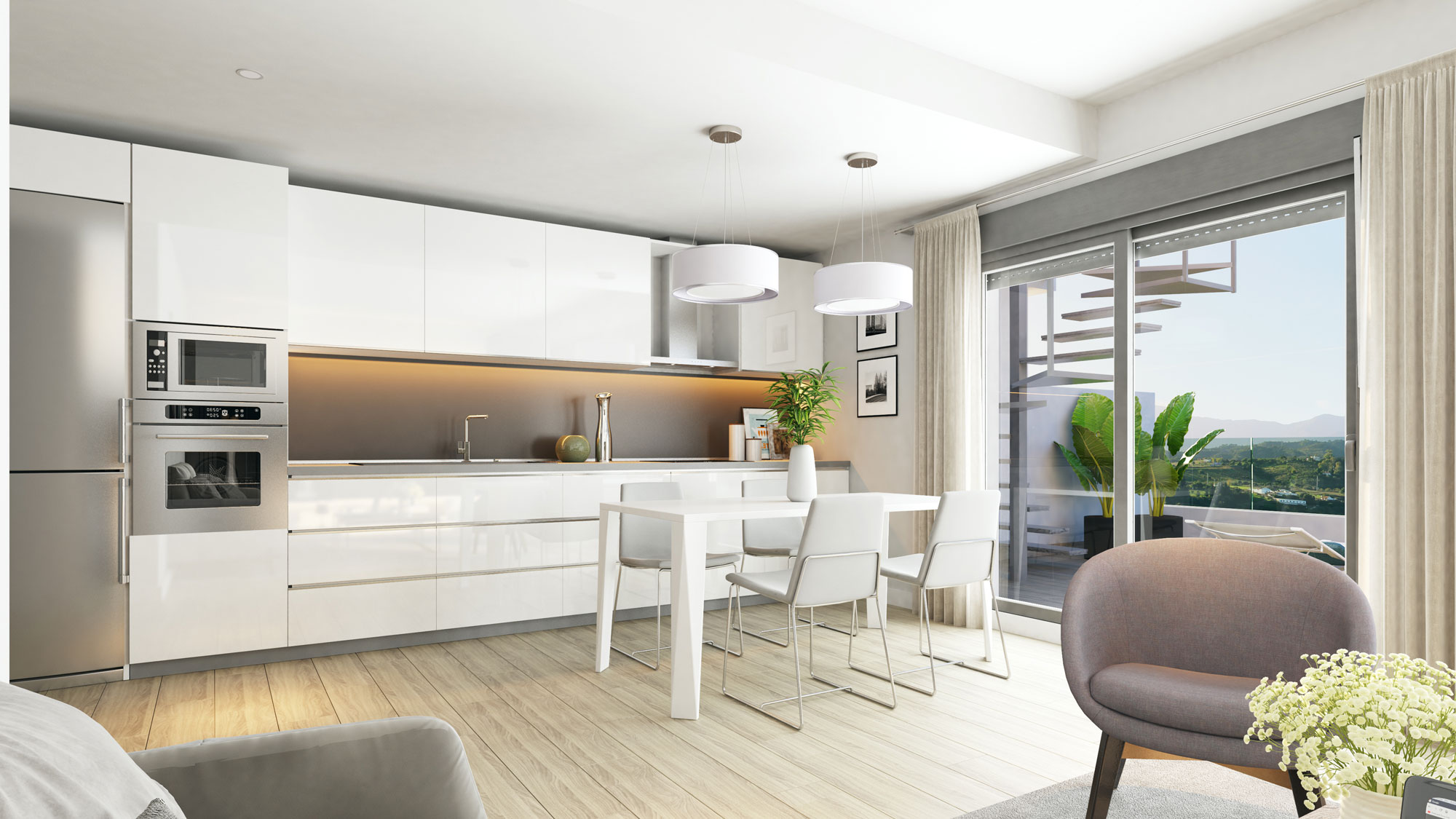  Avant-garde apartments in the New Golden Mile of Estepona