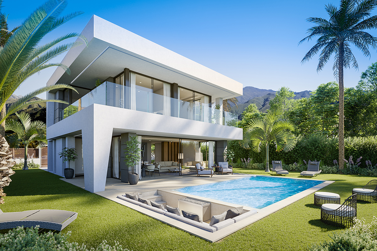 Luxurious villa located in the New Golden Mile