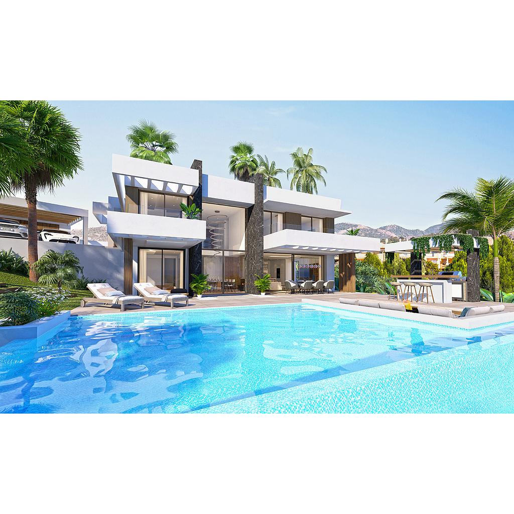 Luxury villa located between Marbella and Estepona