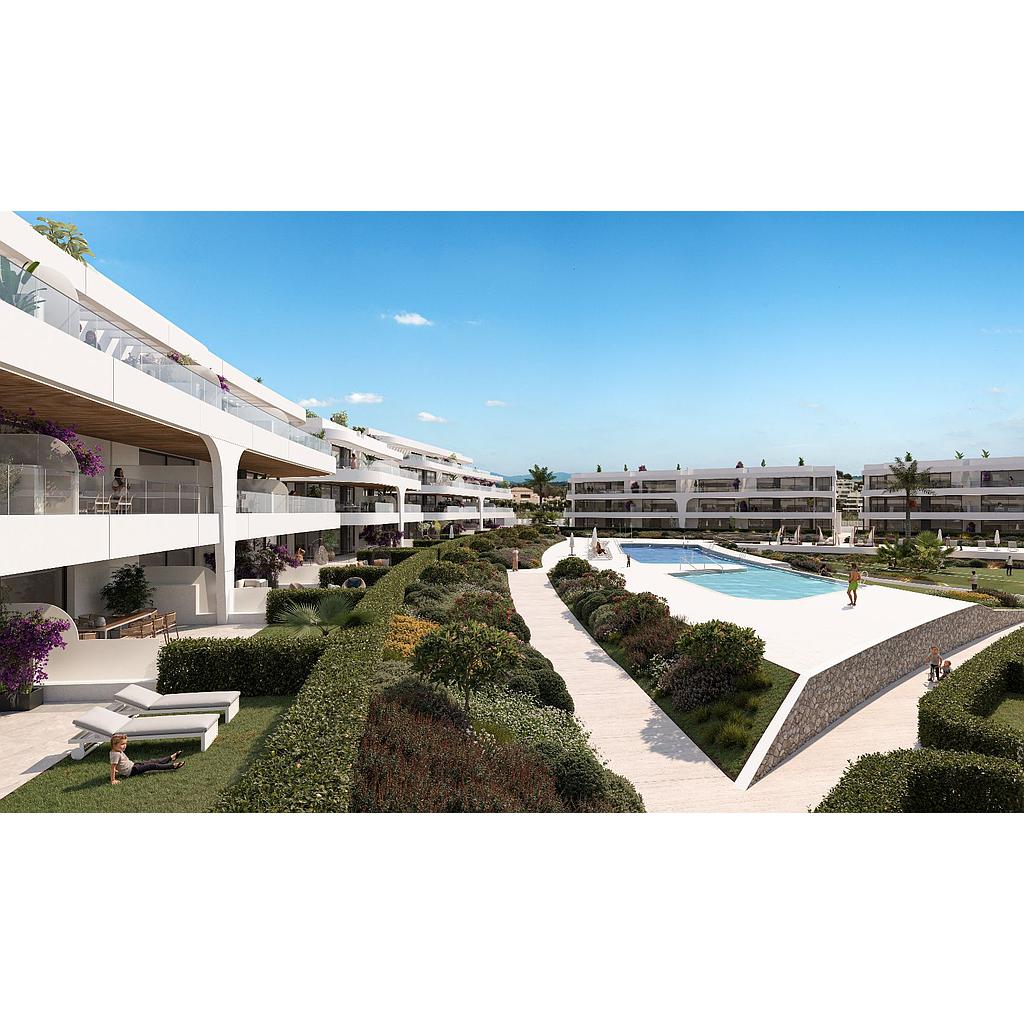 Luxury apartments in Estepona