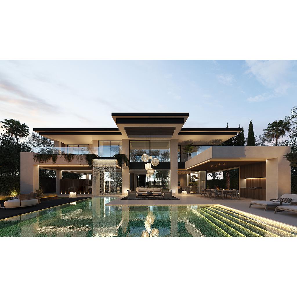 Impressive villas with panoramic views in Cortijo Blanco, San Pedro de Alcántara