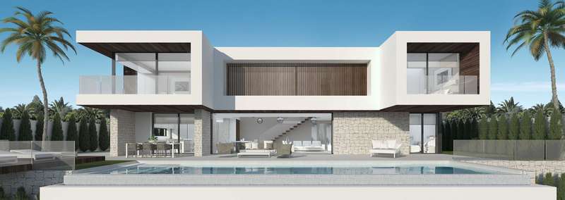 Luxury contemporary villa in Los Flamingos