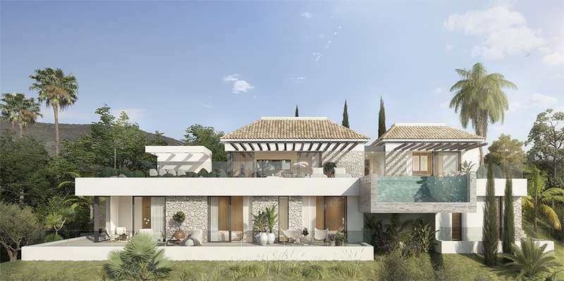 Modern style villa in Santa Maria Golf, Marbella