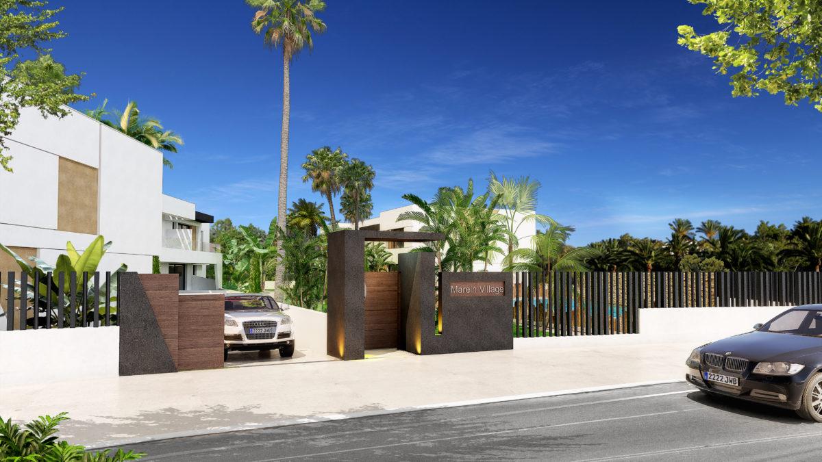 Modern townhouses in Marbella