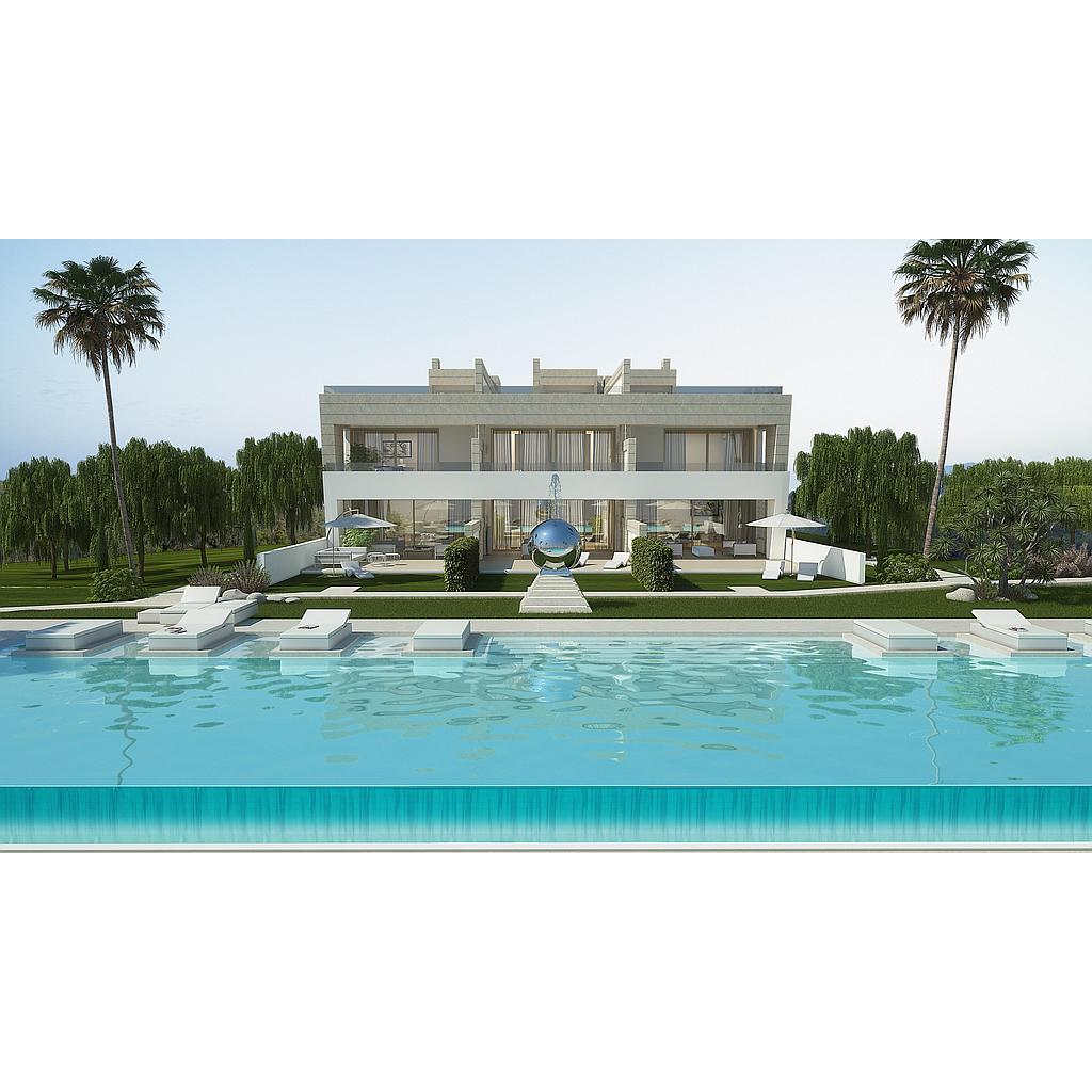 Brand new townhouses located in Sierra Blanca, Marbella’s Golden Mile