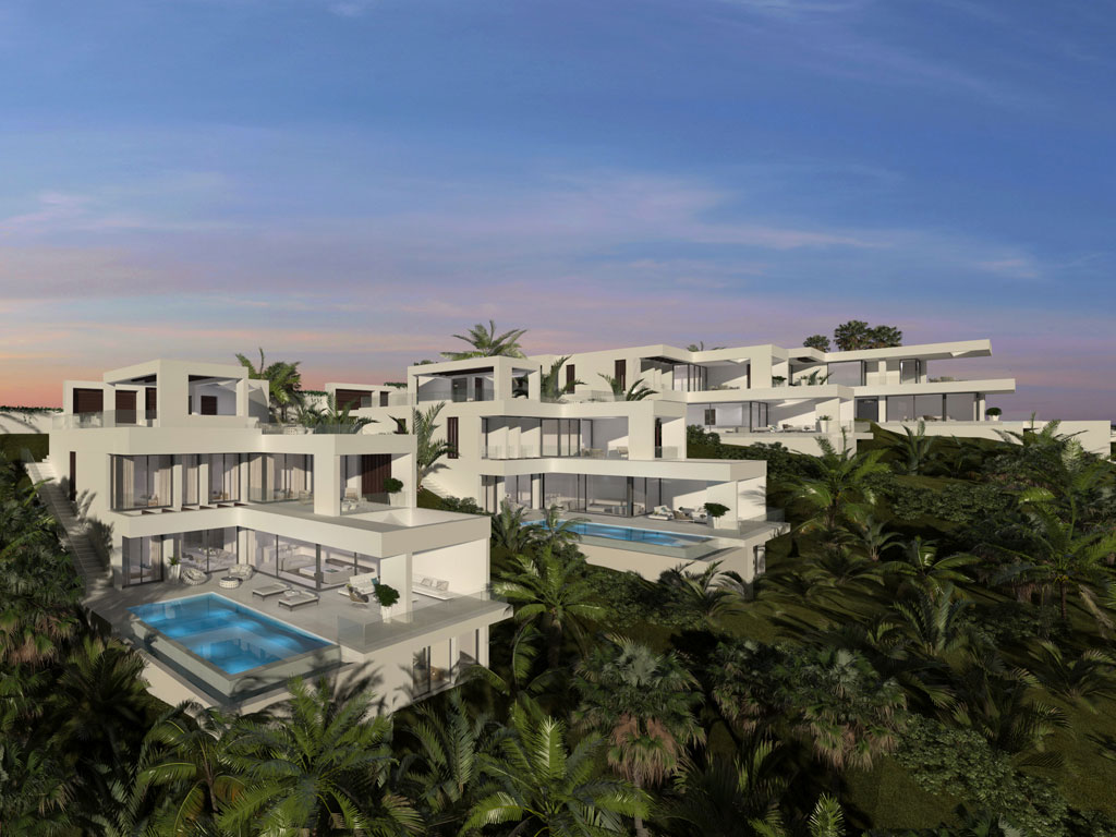 Villas de lujo con vistas a Gibraltar y África