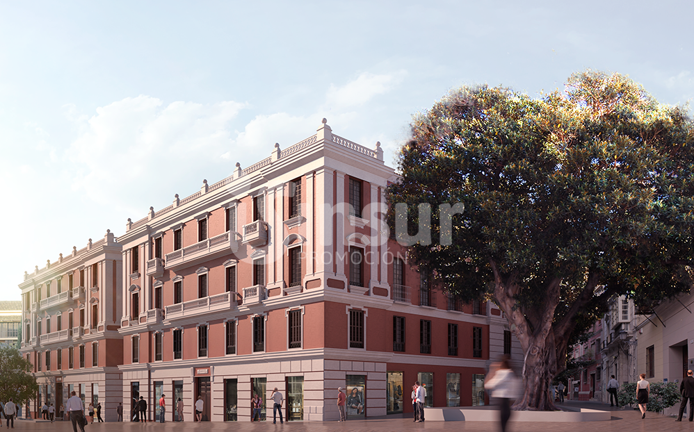 Apartments in Central Málaga Historic Building 