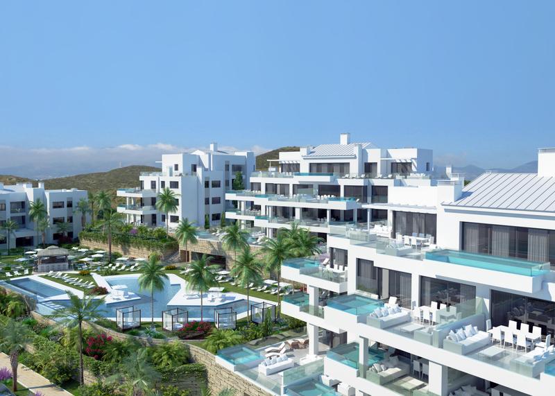 Apartments with wonderful sea views at Mijas Costa