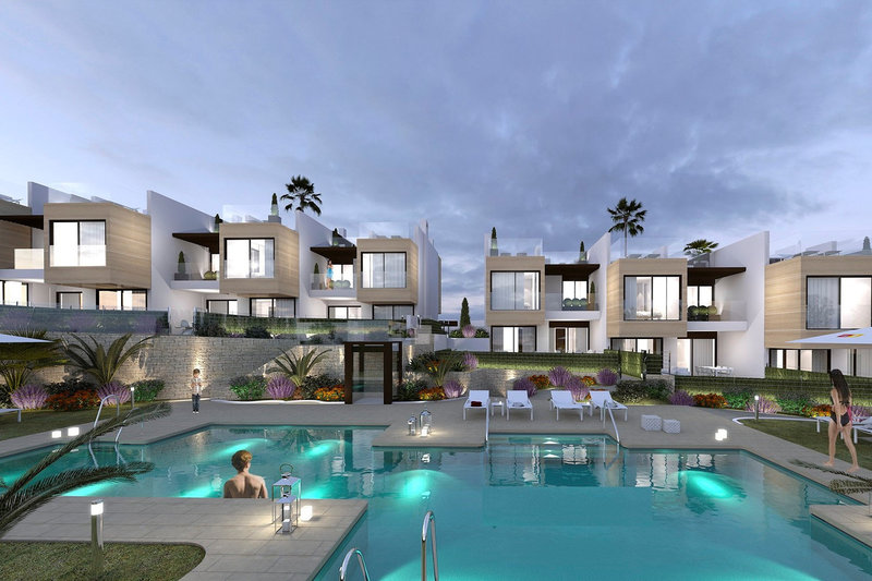 Mediterranean style townhouses in Marbella, Nueva Andalucia