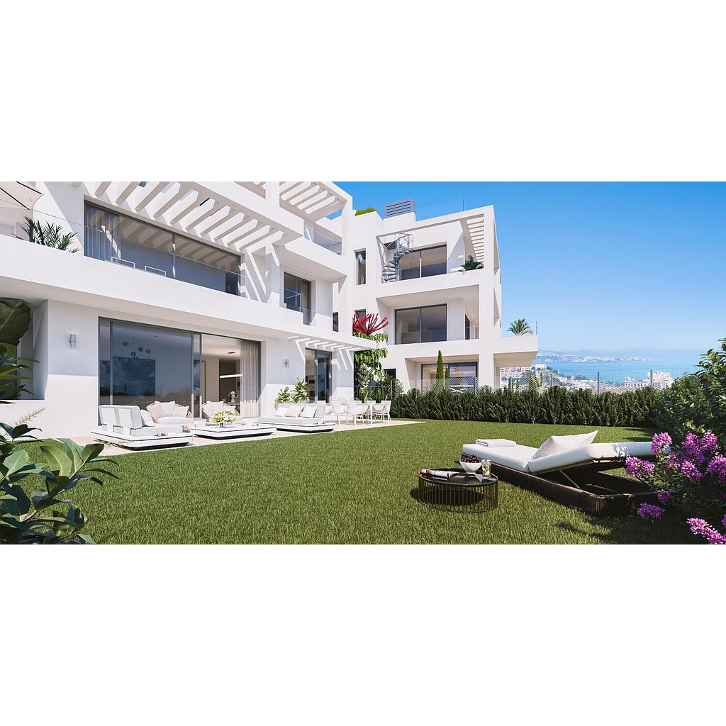 Exclusive homes overlooking the Mediterranean Sea located in Mijas Costa