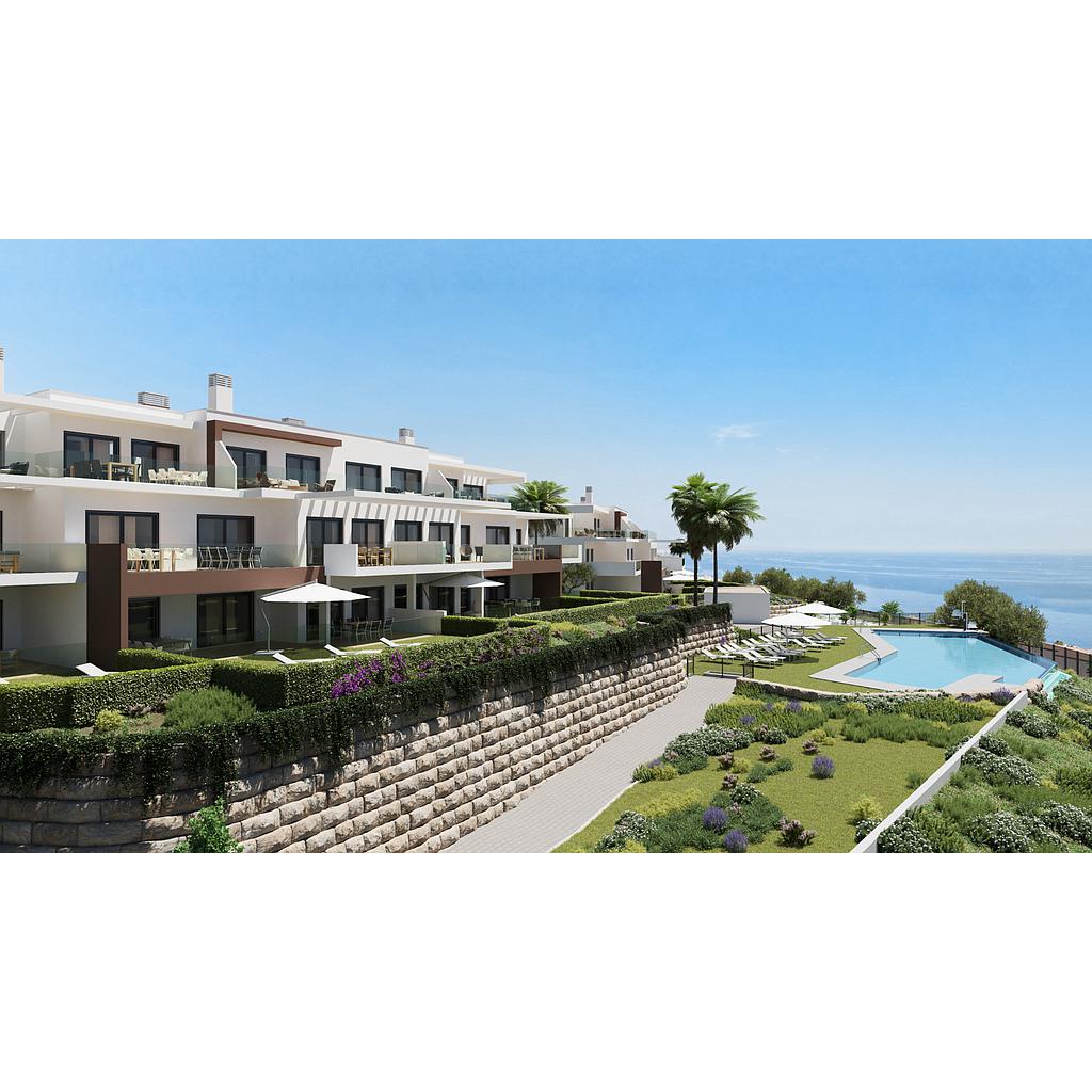 Apartments and penthouses with spectacular sea views in Casares Costa