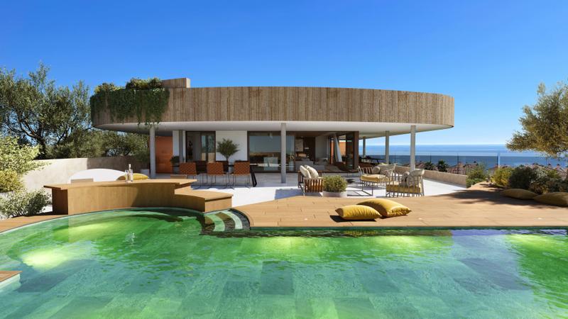 Luxurious homes located at the midpoint between Marbella and Málaga