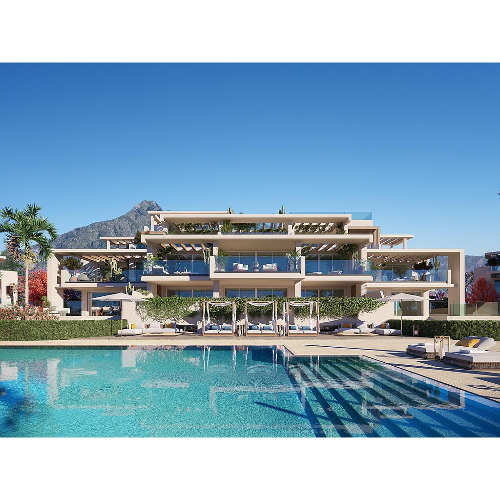 Apartamentos y áticos ultramodernos en Marbella