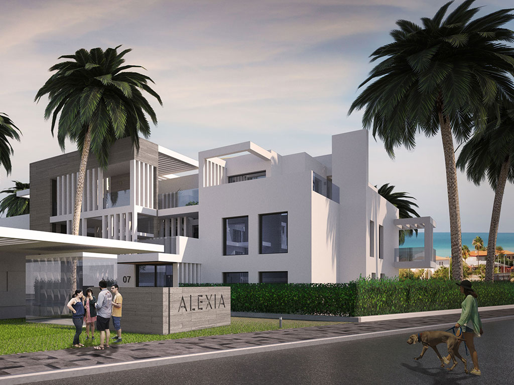 New townhouses in Malaga - large terrraces