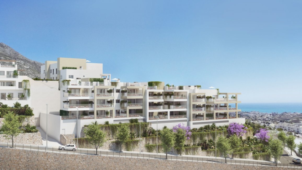 Exclusive Apartments in Benalmádena Costa with wonderful sea views
