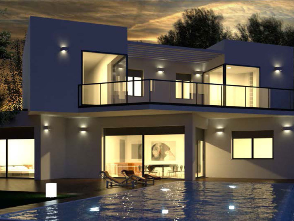 22 Luxurious villas which enjoy superb south and southwest views to the crisp blue Mediterranean