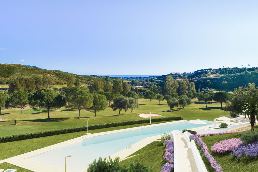54 modern apartments and penthouses in La Cala Golf Resort