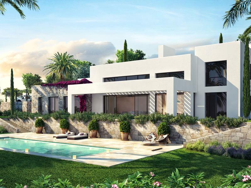 16 Contemporary-Design Villas with Spectacular Views Out Over Our Golf Course