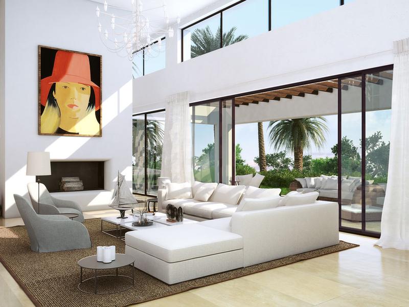 16 Contemporary-Design Villas with Spectacular Views Out Over Our Golf Course