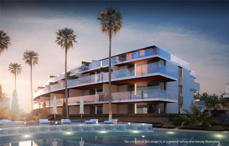 Luxury apartments with sea and golf views at Mijas Cost