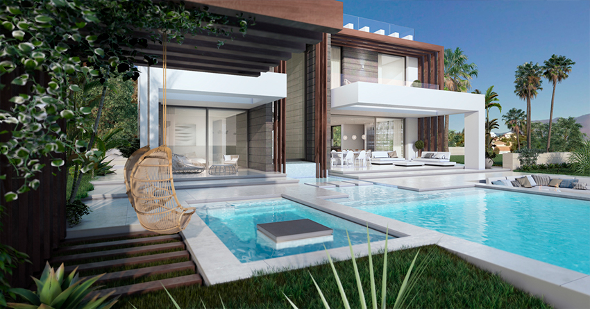 Modern Luxury Villa with Spectacular Panoramic Sea Views