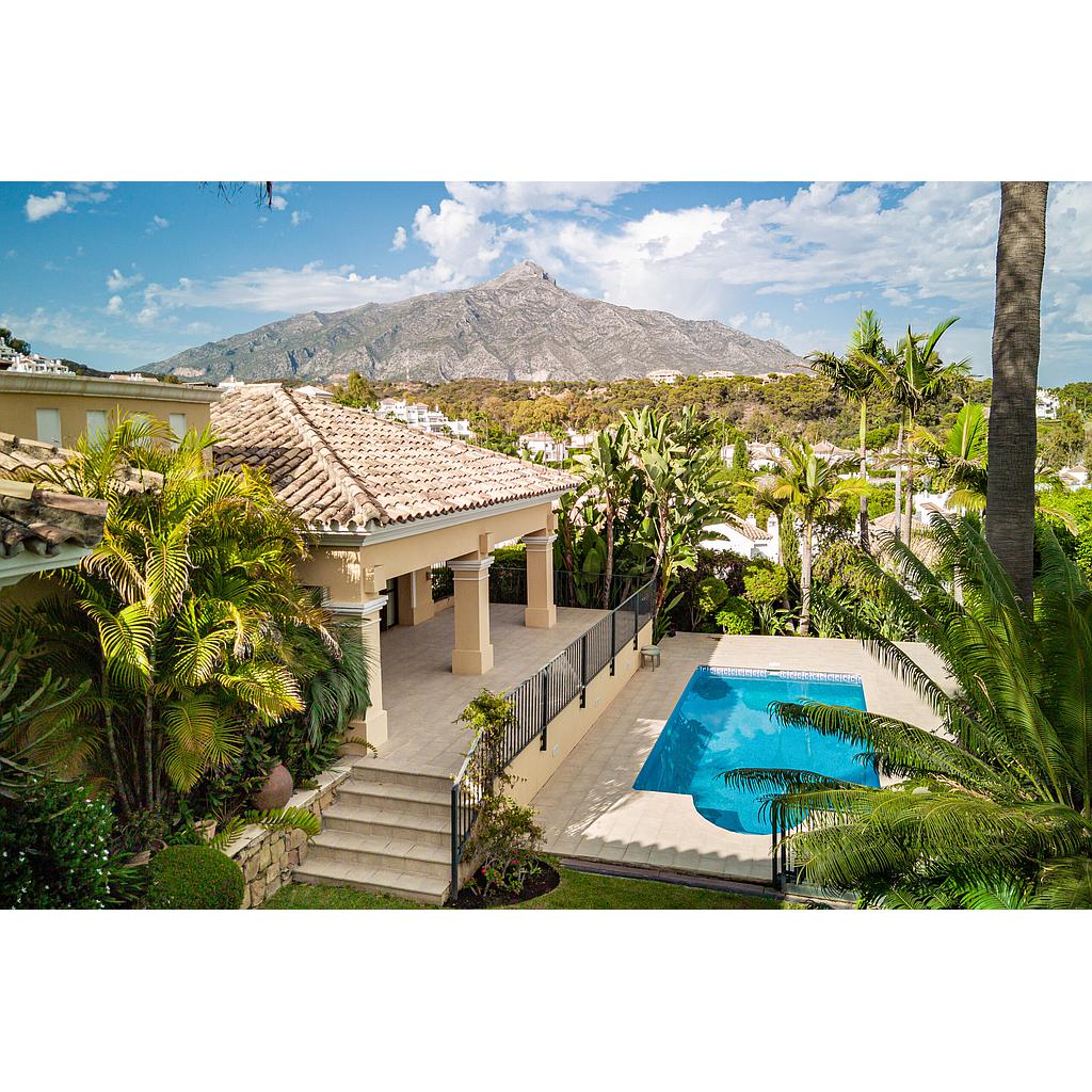 Independent villa in Nueva Andalucia