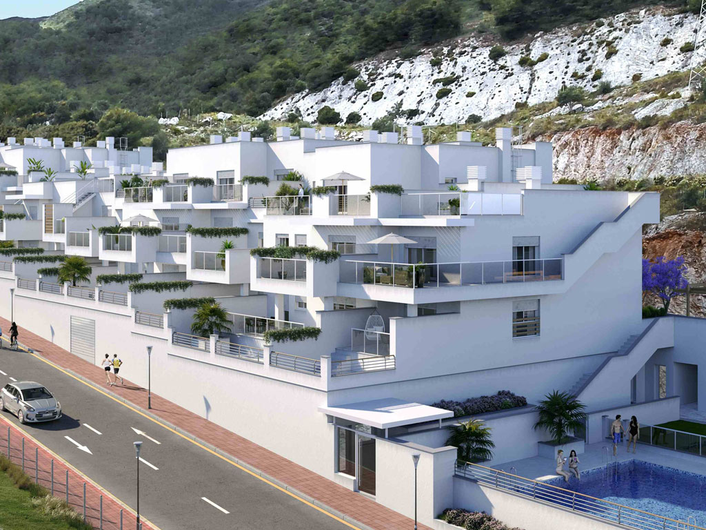 Modern Apartments in Benalmadena Pueblo