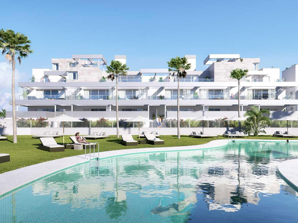 Apartamentos contemporáneos en Cancelada, Estepona