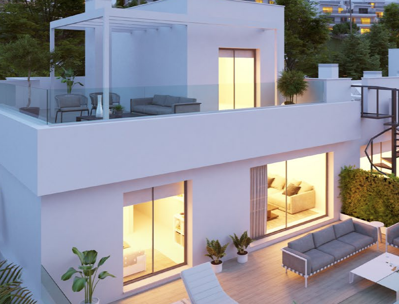  Avant-garde townhouses in the New Golden Mile of Estepona