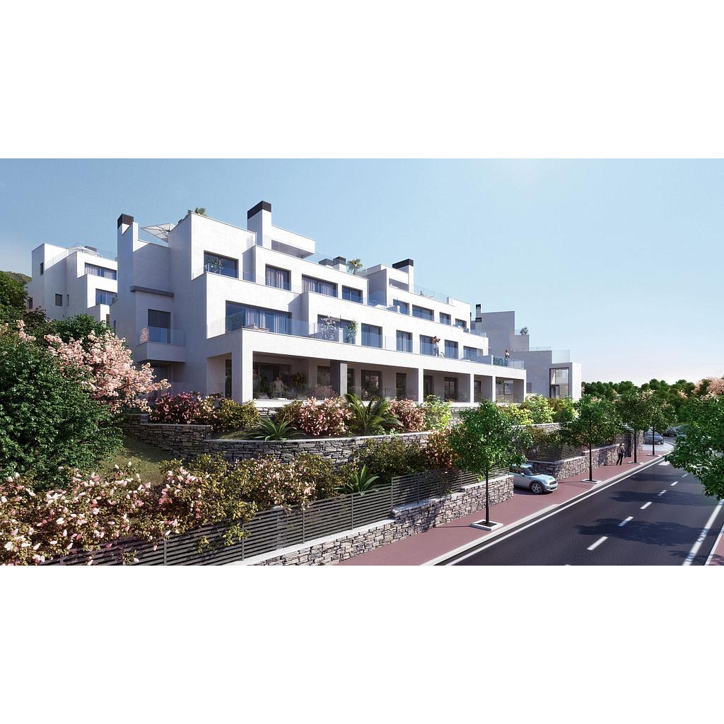 Apartamentos con certificación energética en La Cañada en Marbella