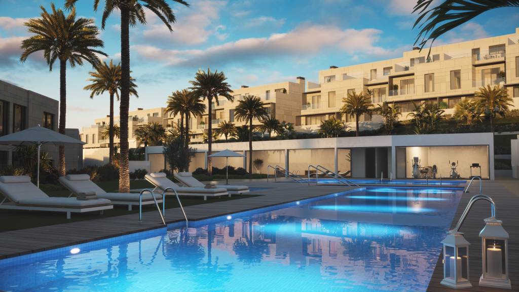 Spacious Townhouses at Selwo, Estepona