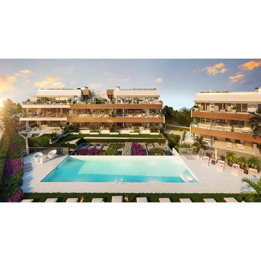Modernos apartamentos y áticos en Marbella