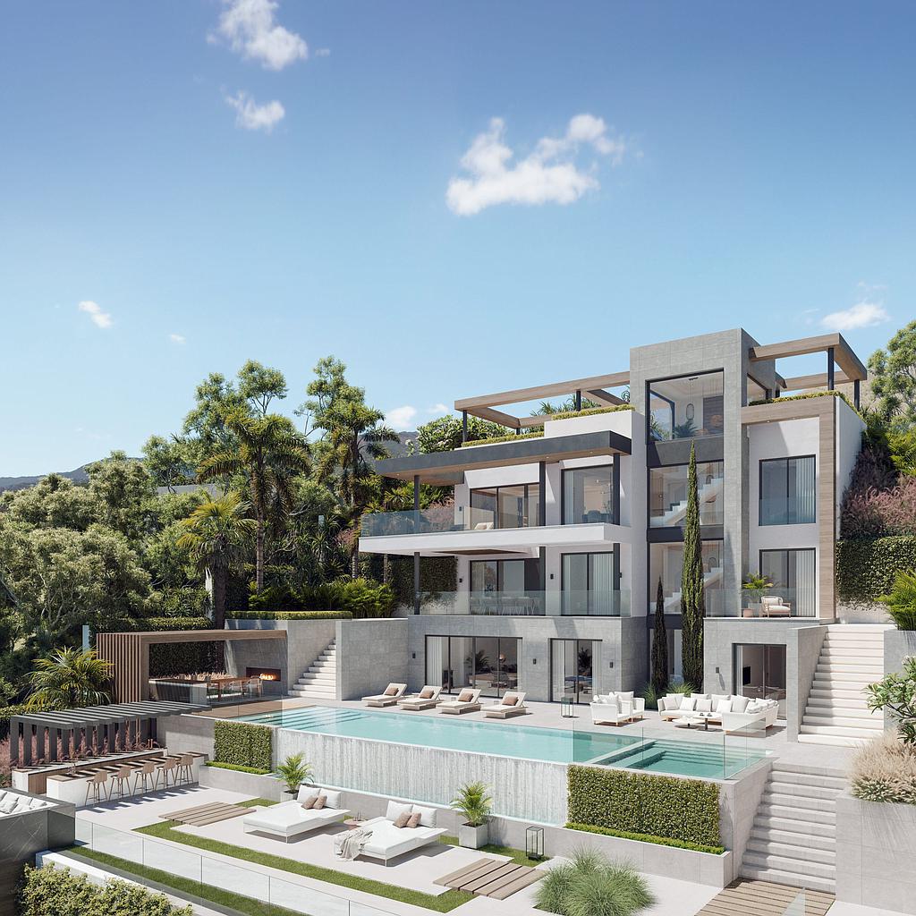 Magníficas nuevas villas en Mijas