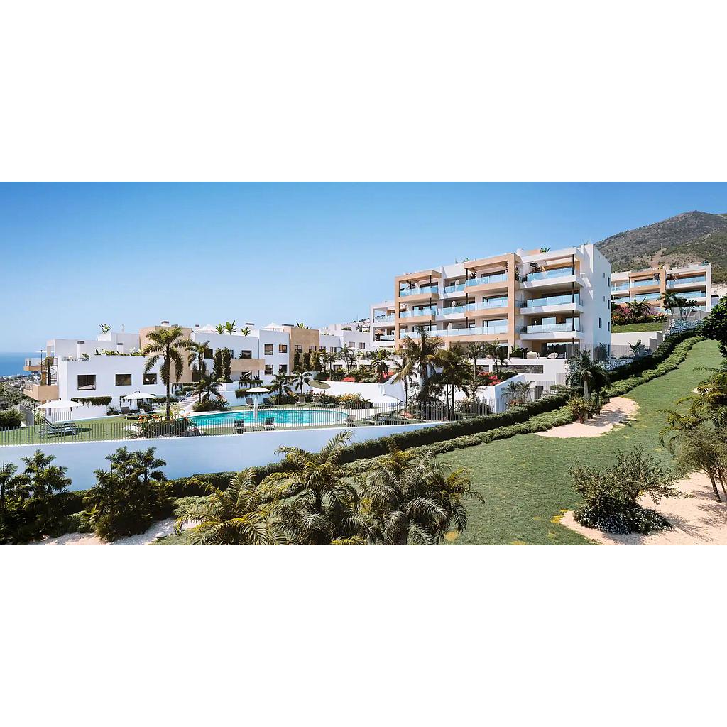 Apartments with eternal sea views in Benalmádena