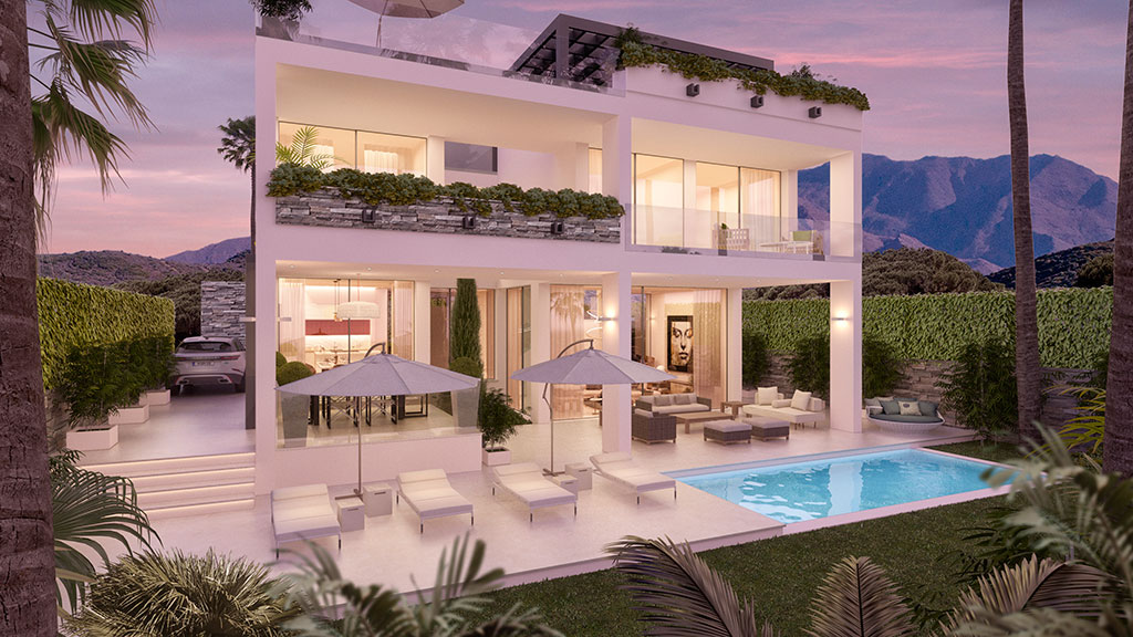 Villas ecológicas modernas en EstePona