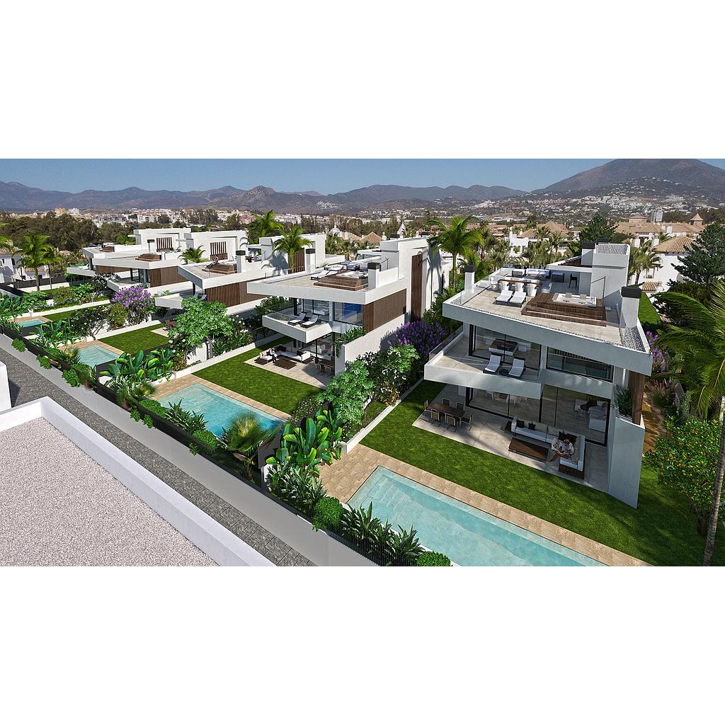 Villas de lujo en Puerto Banús, Marbella